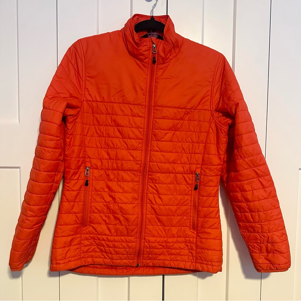 Eastern Mountain Sports Women's Bright Blood Orange Color Puffer Jacket M